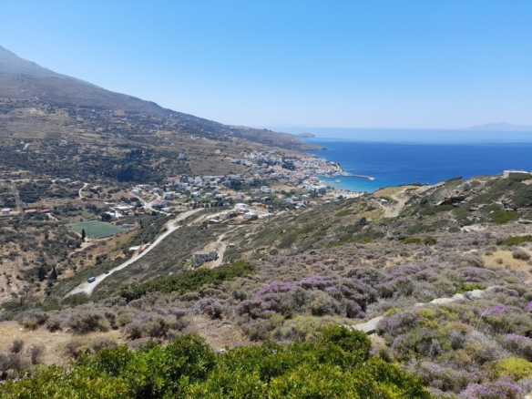 Μπατσί / Ξυλοκαρύδα: 6.943 m2 με κατοικία στα μπετά 145,81 m2 με απεριόριστη θέα θάλασσα.