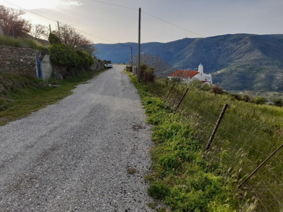 Buildable Plot 1954 sq.m with irrigation water and Panoramic Sea View in Ano Pitrofos!