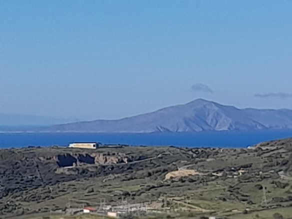 Buildable Plot 1954 sq.m with irrigation water and Panoramic Sea View in Ano Pitrofos!