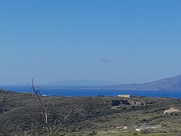 Buildable Plot 1954 sq.m with irrigation water and Panoramic Sea View in Ano Pitrofos!