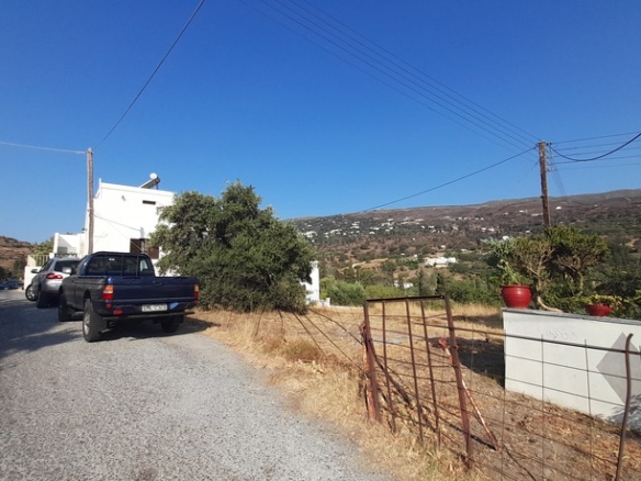 Chora Andros: Plot 474 m2 in a privellege location.