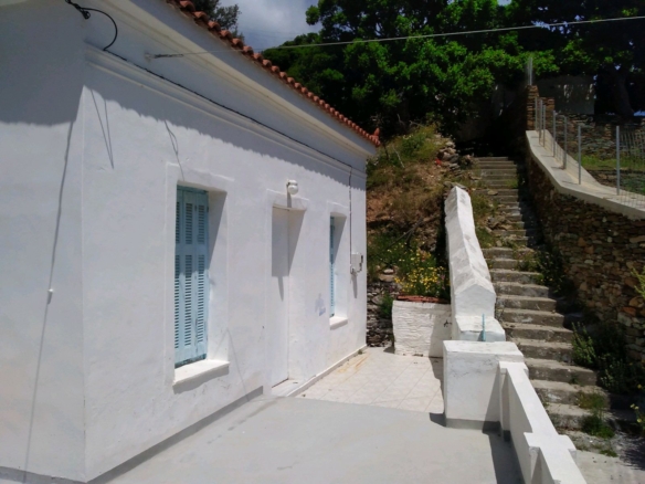 120 sq.m. Traditional Two-Storey Stone House in Stenies, Andros