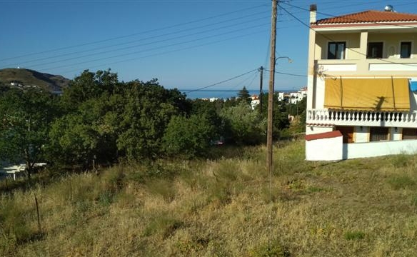 Chora Andros: Plot 474 m2 in a privellege location.