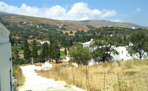 Chora Andros: Plot 474 m2 in a privellege location.