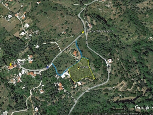 Messaria-Aladino, 5.158 sq.m with stone building 76.80 sq.m, 38 olive trees, threshing floor and dovecote