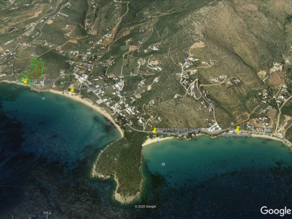 Γαύριο-Λιόπεσι. Τα καλύτερα 24.890 τ.μ. που φθάνουν μέχρι τη θάλασσα.