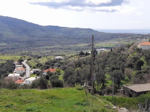 Land 1850.32 m2 buildable with a nice far sea view