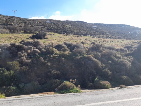 Μπατσί. Οικοδομήσιμα 4.329 m2 με εντυπωσιακή θέα στη θάλασσα.