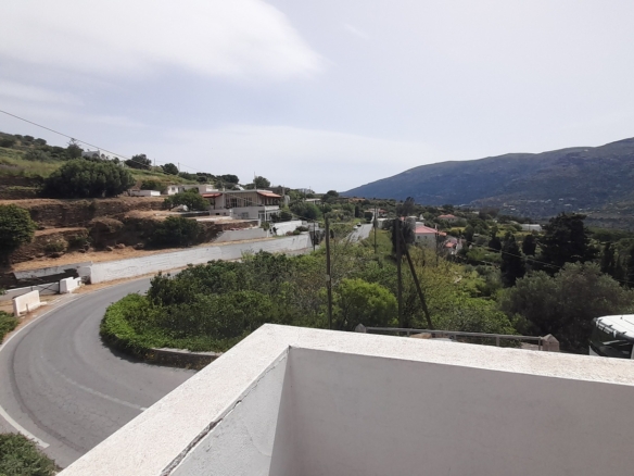 Κατοικία Α’ Ορόφου 114.39 m2 με μεγάλη Βεράντα στον Πιτροφό Άνδρου