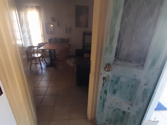 Batsi, Andros: Second-floor stone property 58 m2 with Sea View.